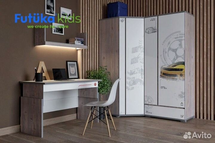 Угловой шкаф в детскую