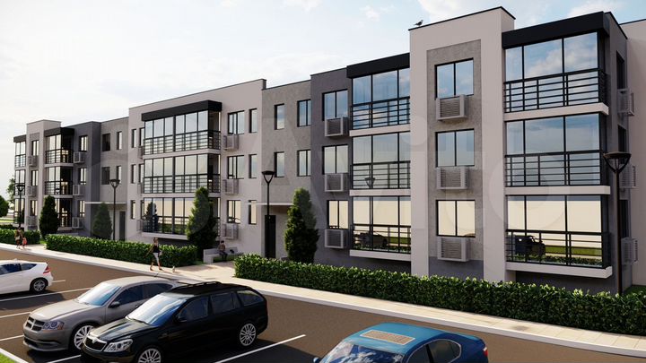 1-к. квартира, 40,4 м², 2/3 эт.