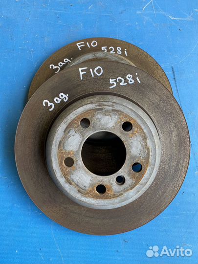Диск тормозной задний на BMW F10 F11