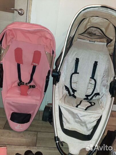 Коляска Quinny Zapp, Zapp Xtra, Maxi Cosi Cabrio f
