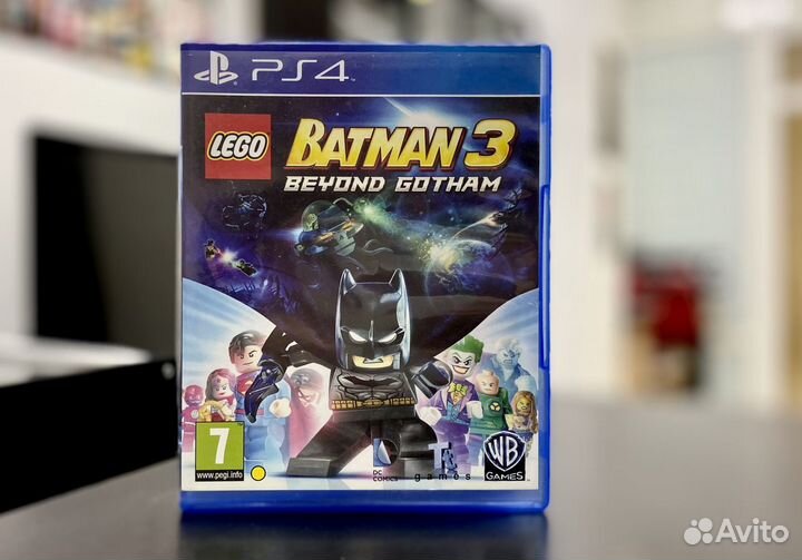 Lego Batman 3 Покидая Готэм для PS4