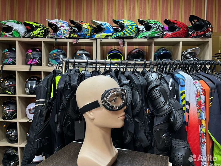 Мото очки aviator мягкие