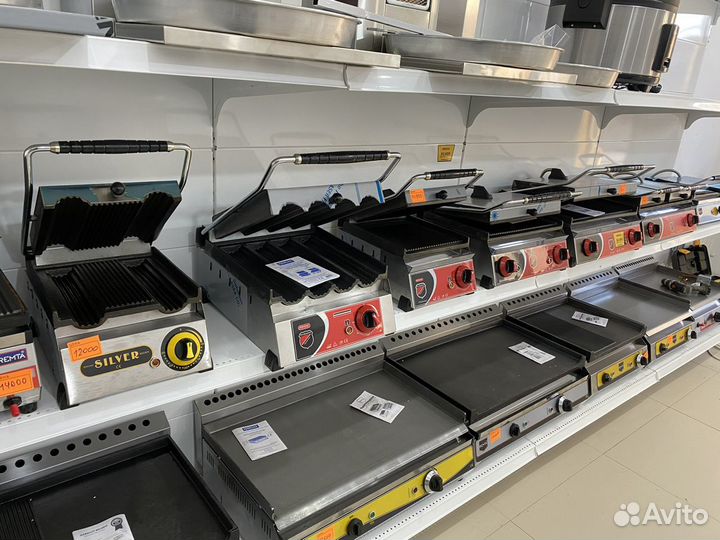 Гриль прижимной для шаурмы