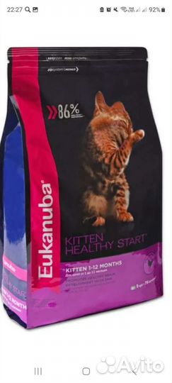 Royal kitten 10кг разные корма для котят