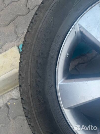 Диски с резиной r17 5x114.3 Pirelli Scorpion verde