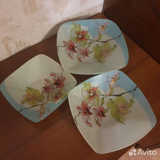 Набор столовой посуды (салатник 3шт. в наборе)