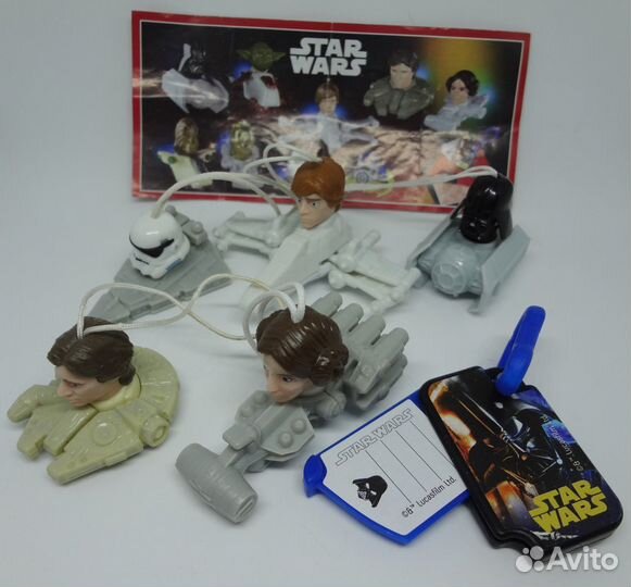 Киндеры Звездные войны Марвел