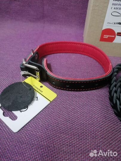 Ошейник и поводок