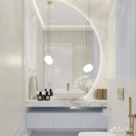 Зеркало с подсветкой на заказ