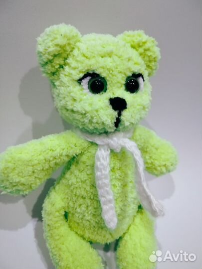 Вязаная игрушка Мишка