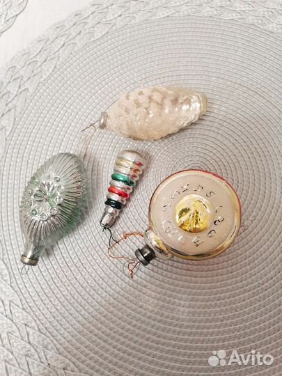 Елочные игрушки СССР одним лотом