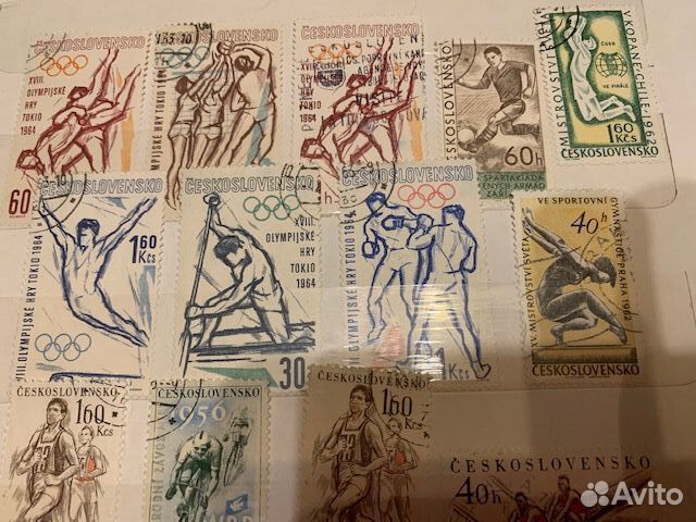 Почтовые марки Чехословакии