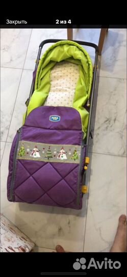 Коляска санки