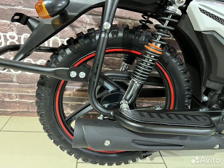 Мопед Alpha Off Road Premium 125 White(2023г.в)