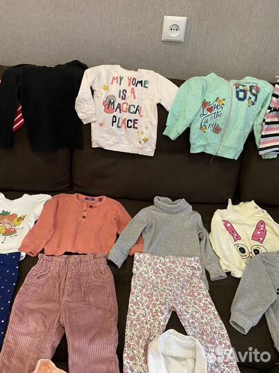Пакет вещей для девочки 80-86