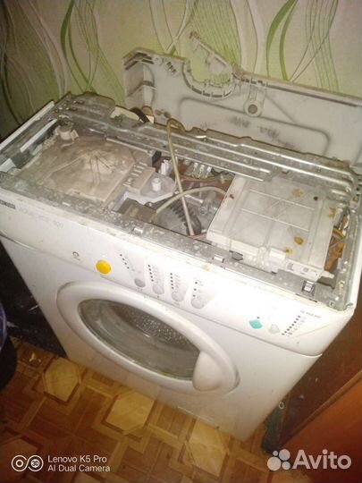 Стиральная машина на запчасти zanussi