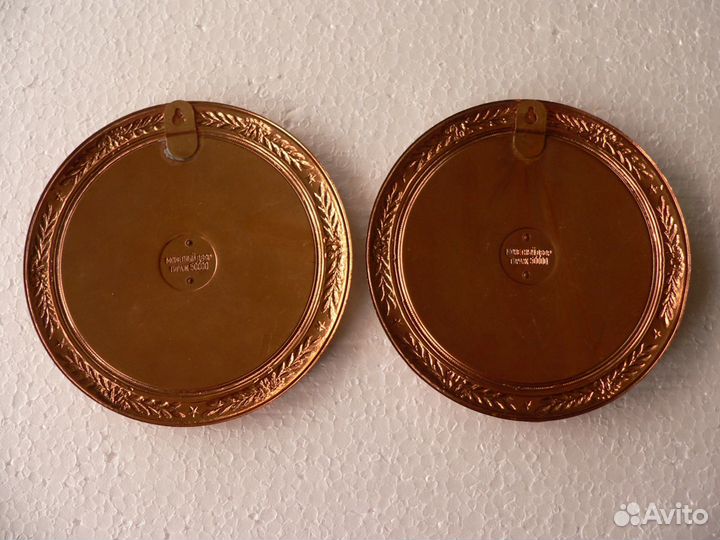 Плакетки парные Ленин и Сталин, Монетный двор