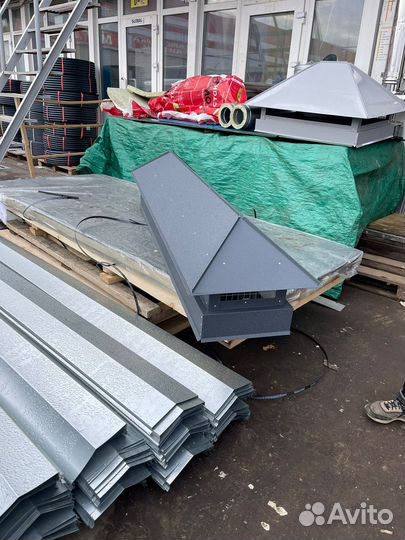 Колпак на трубу дымник