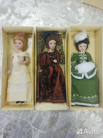 Коллекционные фарфоровые куклы / листайте фото