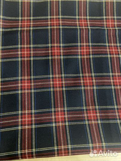Ткань шотландка для школьной одежды