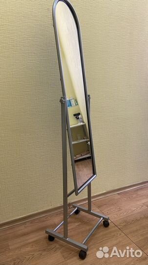 Зеркало напольное на колесах бу