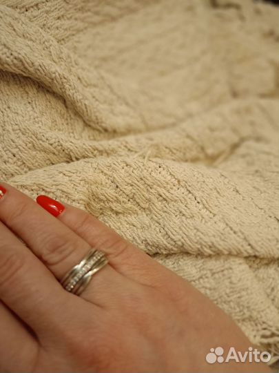 Серебряное кольцо широкое с фианитами 16,5 р