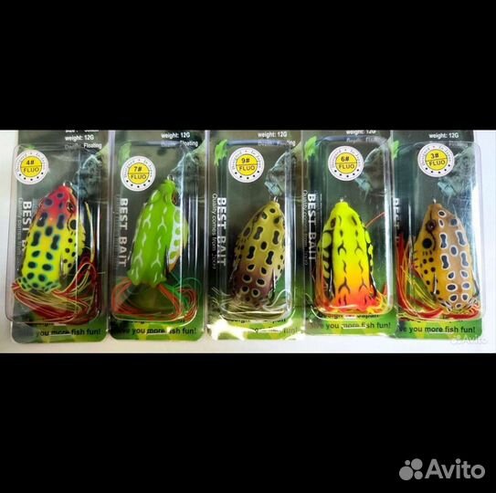 Лягушки топ, 5шт