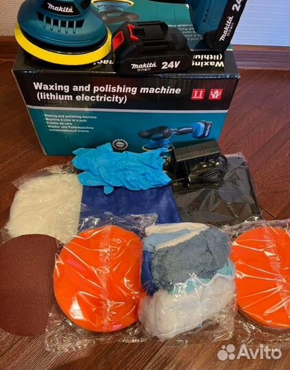 Полировальная машинка makita аккумуляторная