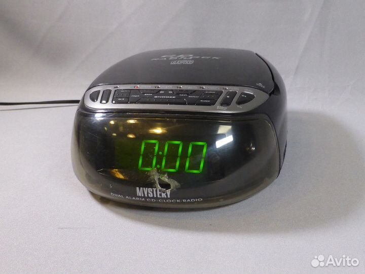 CD-магнитола Mystery MCR-30 — часы и будильник