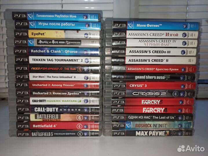 Диски на ps3