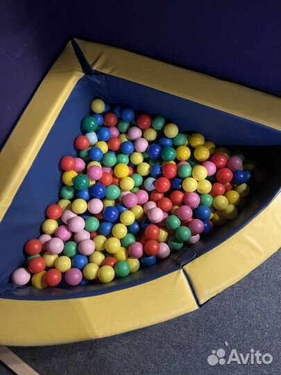 Сухой бассейн с шариками бу