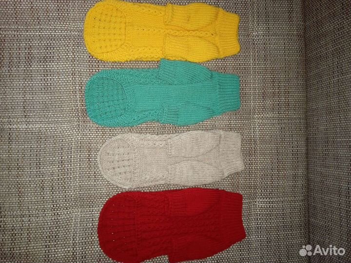 Вязаный свитер для собачки