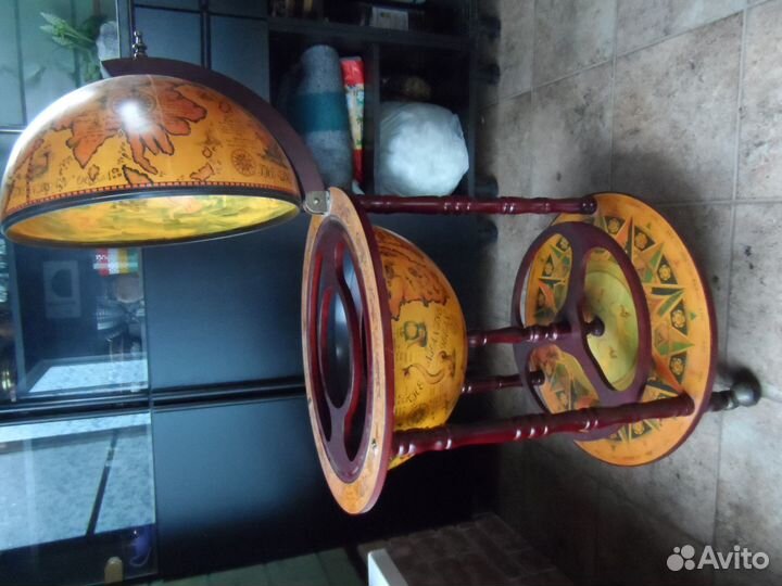 Глобус бар напольный