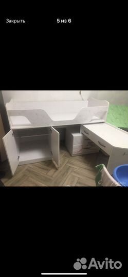 Кровать детская для девочки