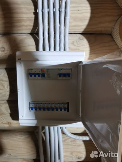 Новогодняя подсветка, электрика