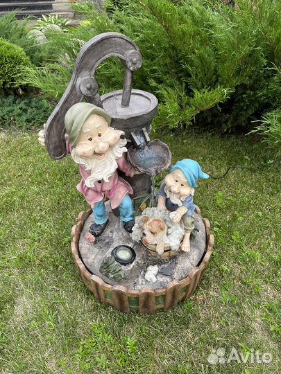 Садовая фигура - фонтан