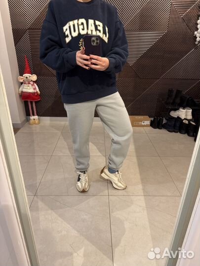 Женские спортивные брюки джогеры р.S серые