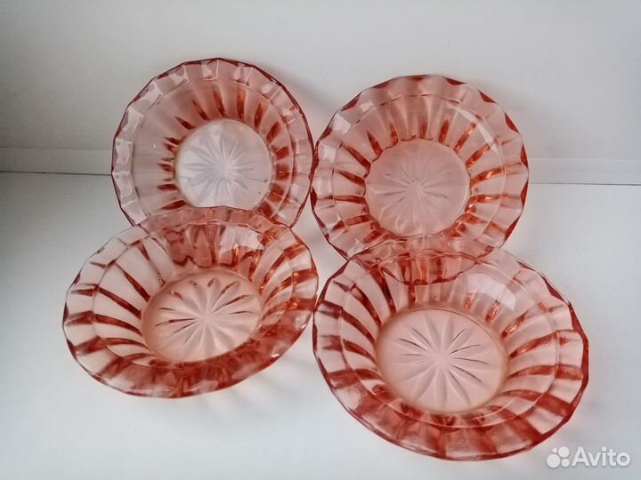 Салатники розетки стекло СССР