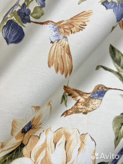 Ткань для штор принт