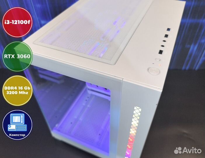 Собранный компьютер i3-RTX3050-16DDR4-MEA62908-H610