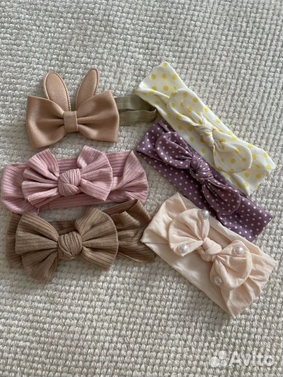 Повязки на голову для малышки