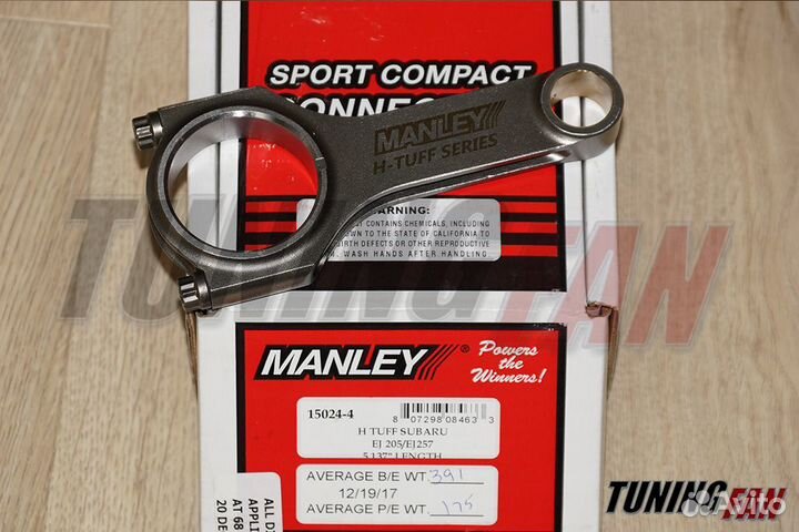 Шатуны Manley H-tuff Subaru EJ20 / EJ25