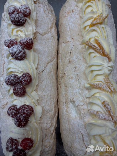 Меренговый рулет