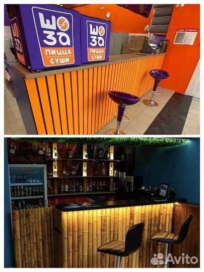 Ресепшен / Стойка Ресепшн деревянная