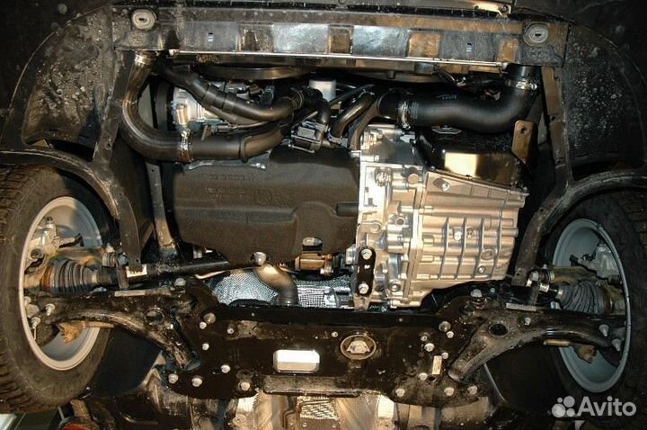 Защита картера и кпп для Octavia 2