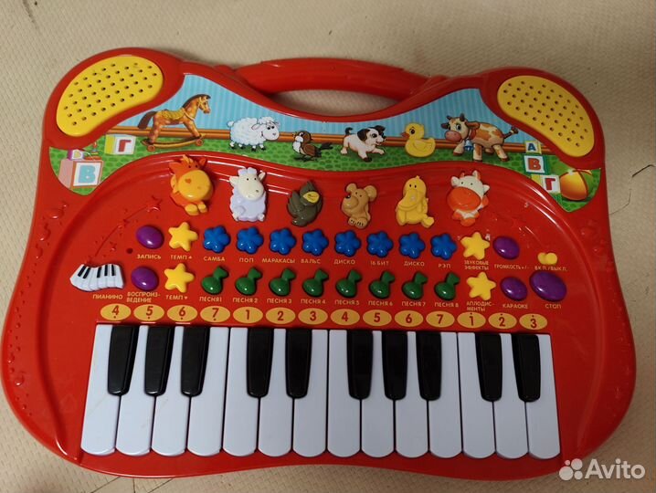 Синтезатор детский Азбукварик
