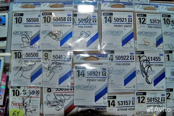 Крючки owner оптом