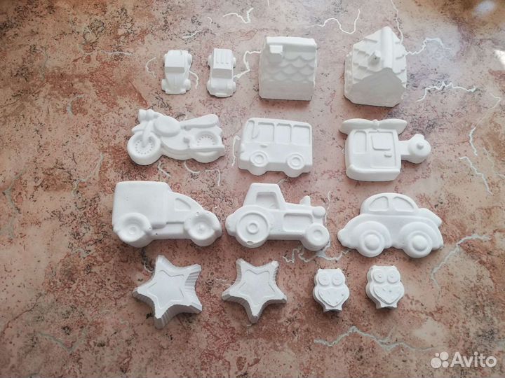 Фигурки из гипса