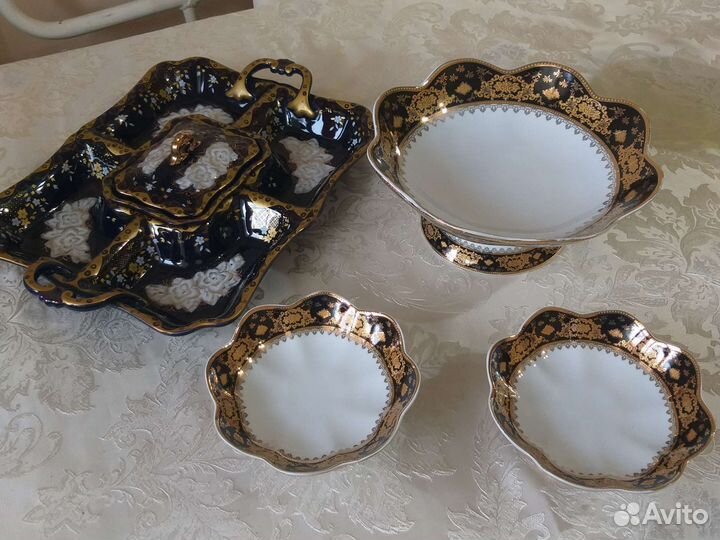 Набор столовой посуды конфетница, салатница