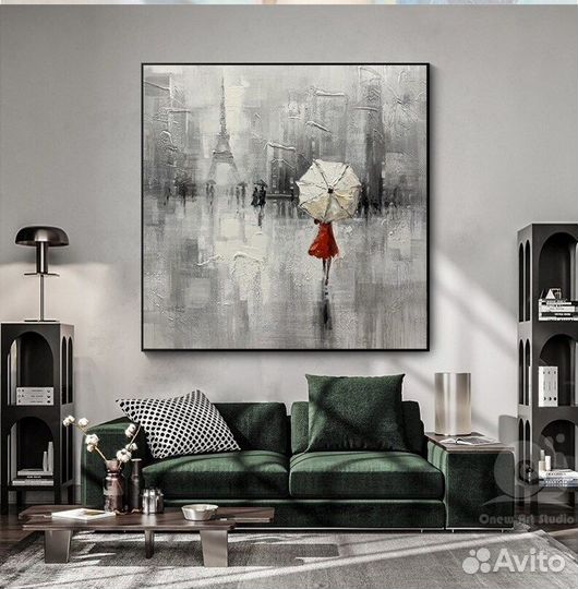 Картина маслом на холсте ручная работа